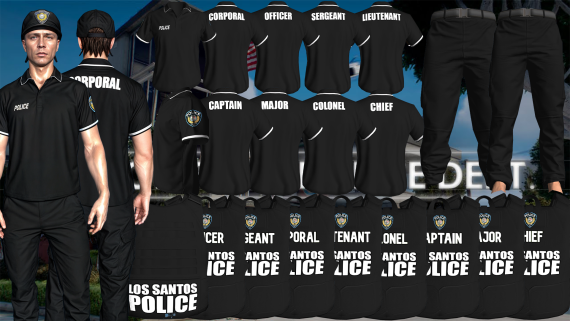 LSPD Untucked Golf Shirt v2 [M+F]