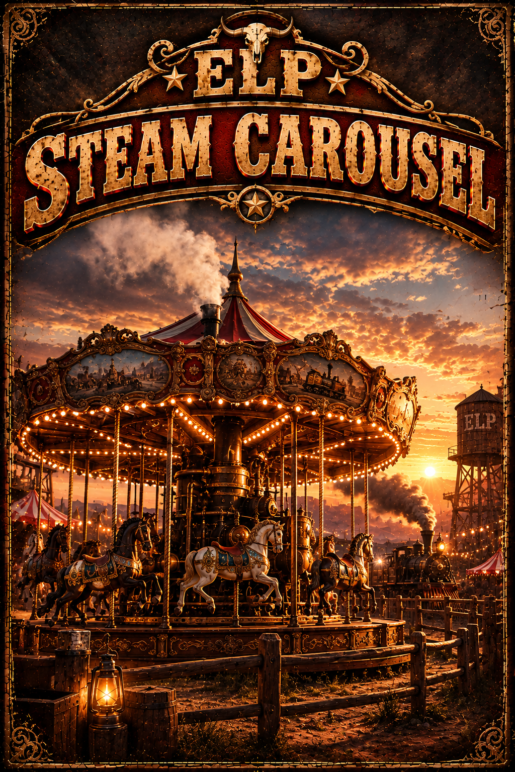 ELP Steam Carousel