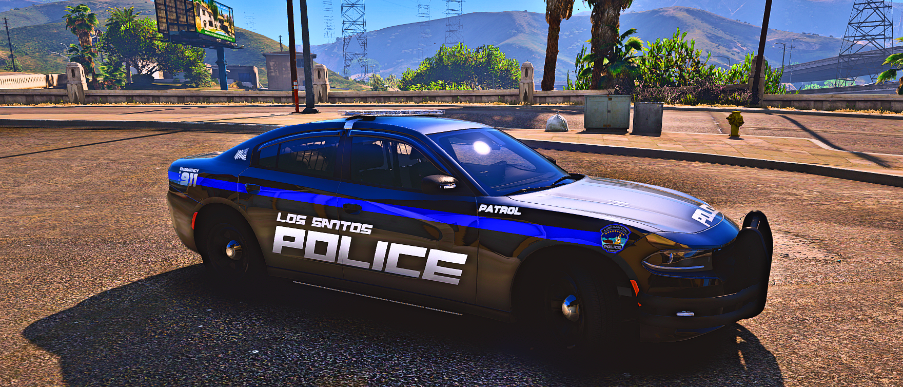 4K PSD FILE  | LSPD PACKAGE CUSTOMIZABLE
