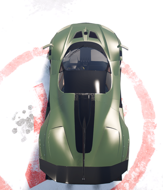 ✈️ XP-41B – Futurisme radical