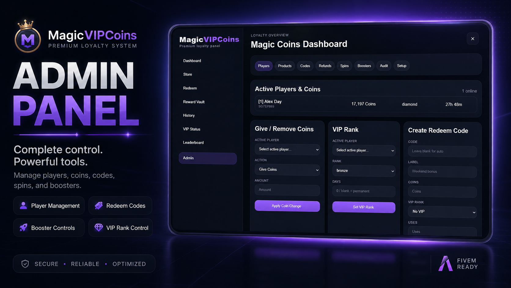 Magic VIP Coins