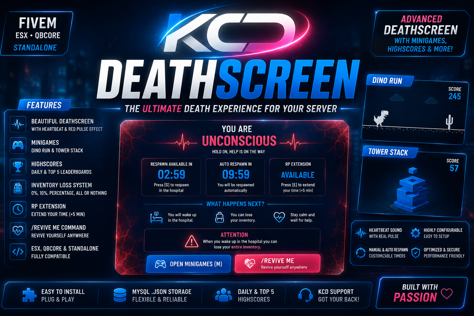 KCD Deathscreen