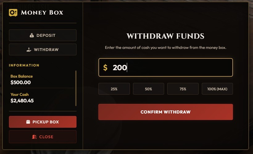 DynaDev Moneybox
