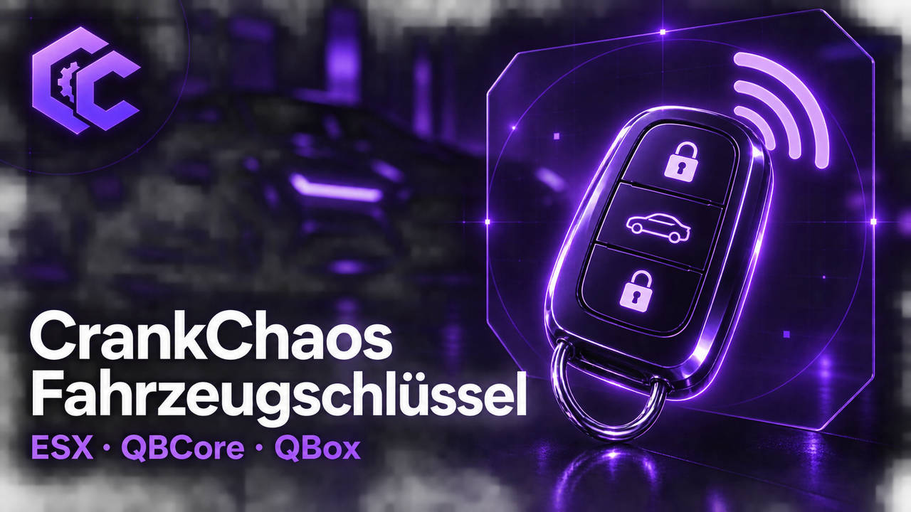 CrankChaos Fahrzeugschlüssel – Bild 1