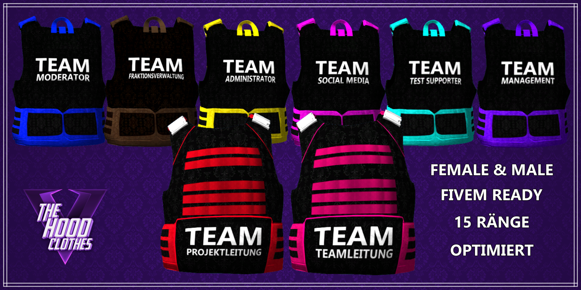 Team Vests (DE Ränge)