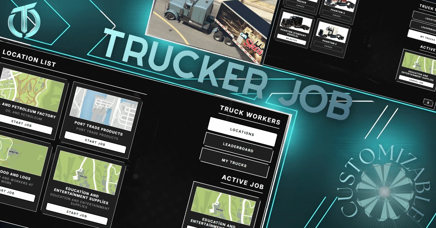 TRUCKER JOB [QB/QBX/ESX]