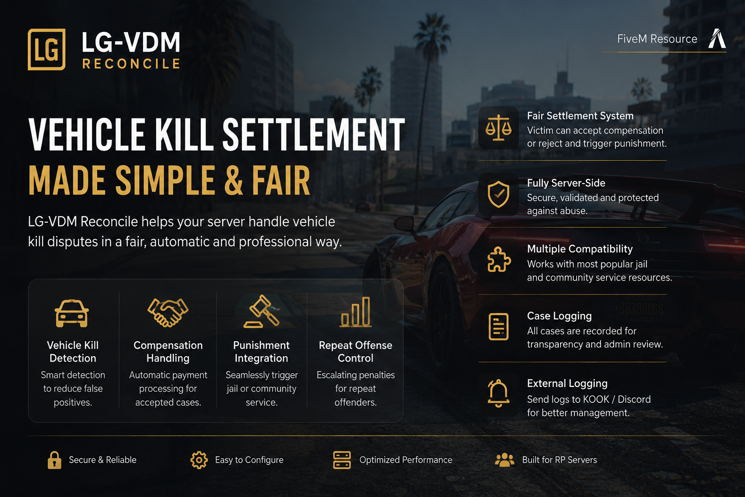 🚗⚖️ LG-VDM Reconcile | Vehicle Kill Settlement System