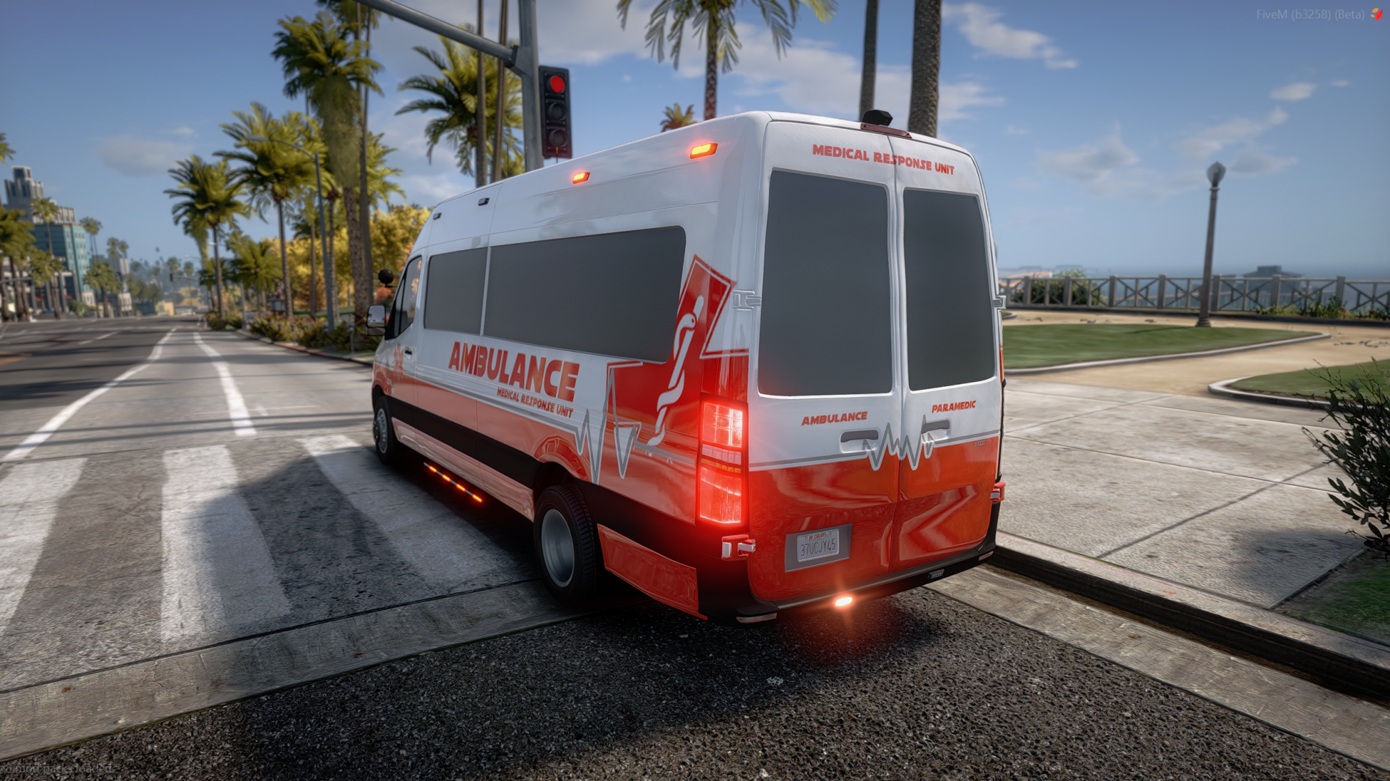 Benefactor Courier Ambulance Version