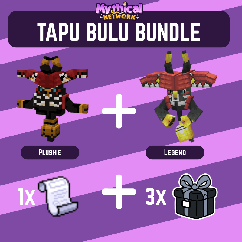 Tapu Bulu Plushie Bundle