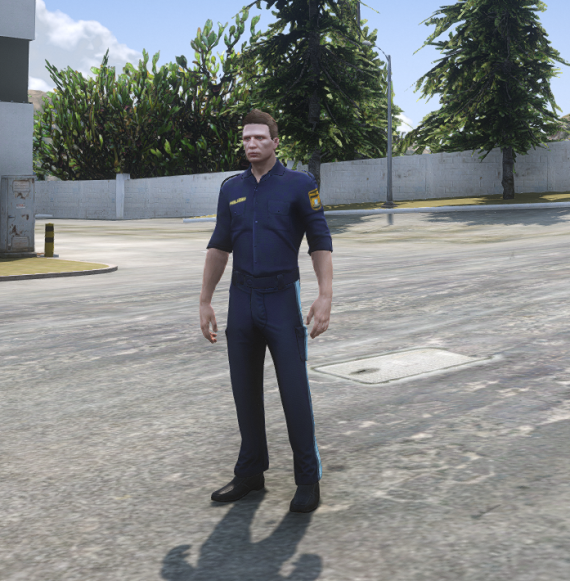 Austrian Police Officer uniform Pant and Shirt