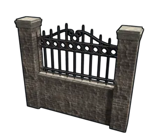 Graveyard Fence