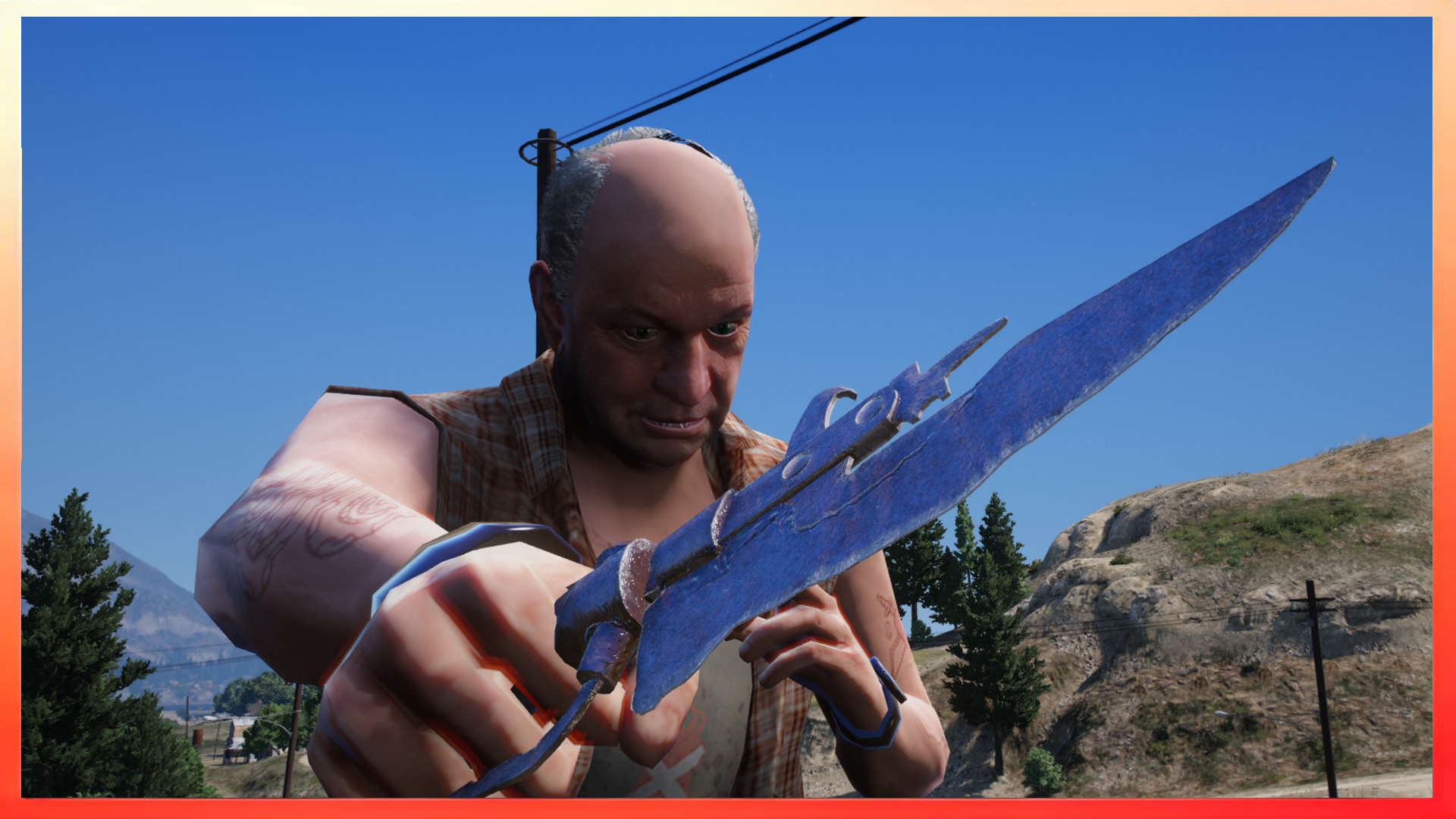 PostApo Knife | Custom Melee Weapon