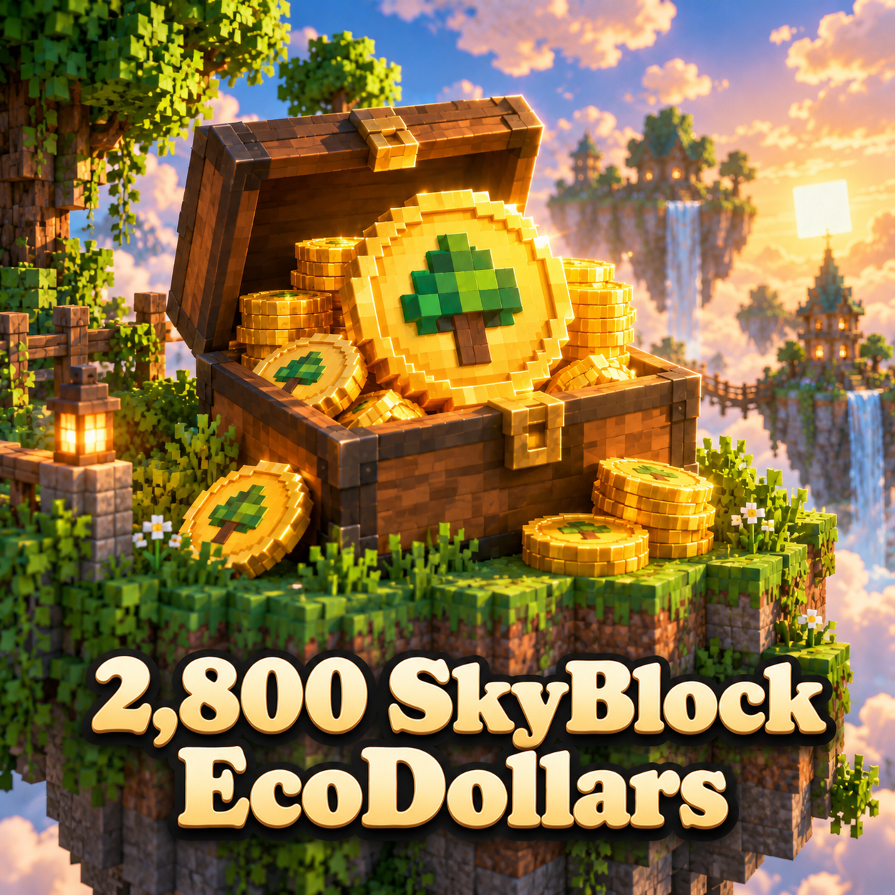 2,800 SkyBlock EcoDollars