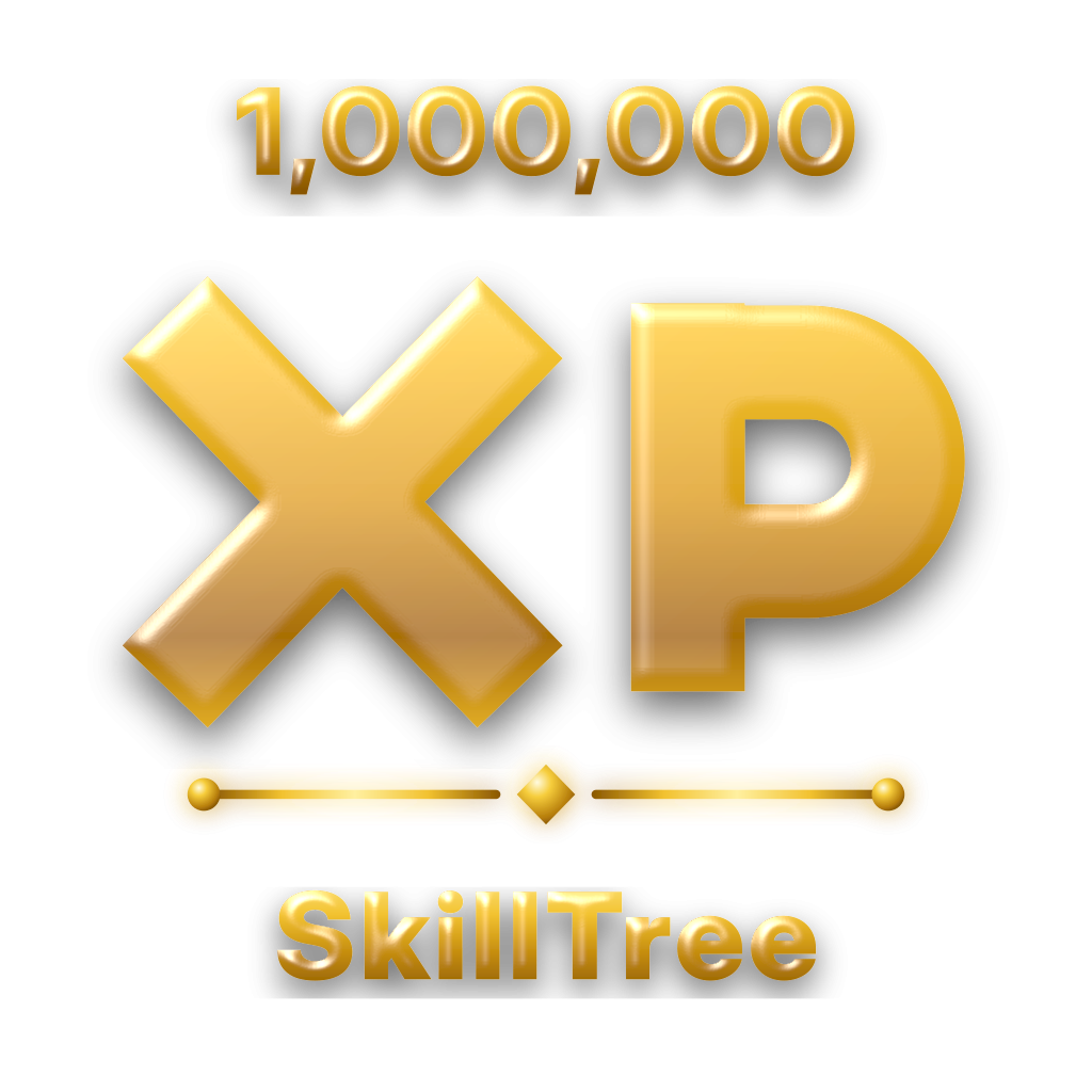 XP Boost  1 mil XP for faster Level Up SkillTree (once)