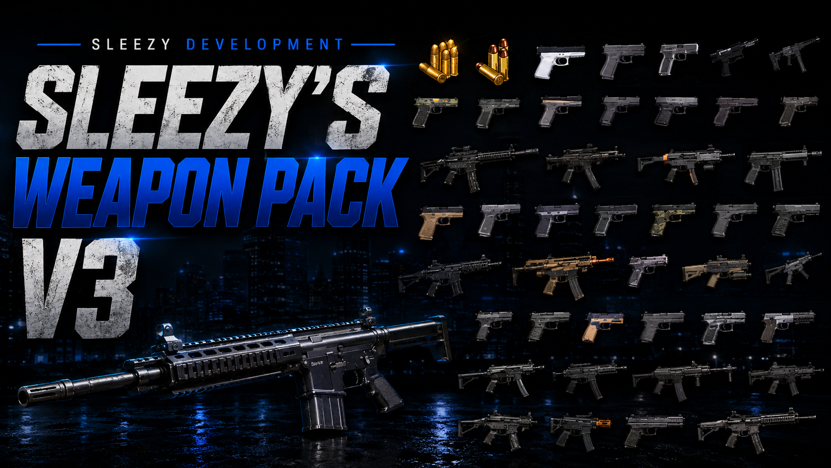 Sleezy Development • Weapon Pack V3