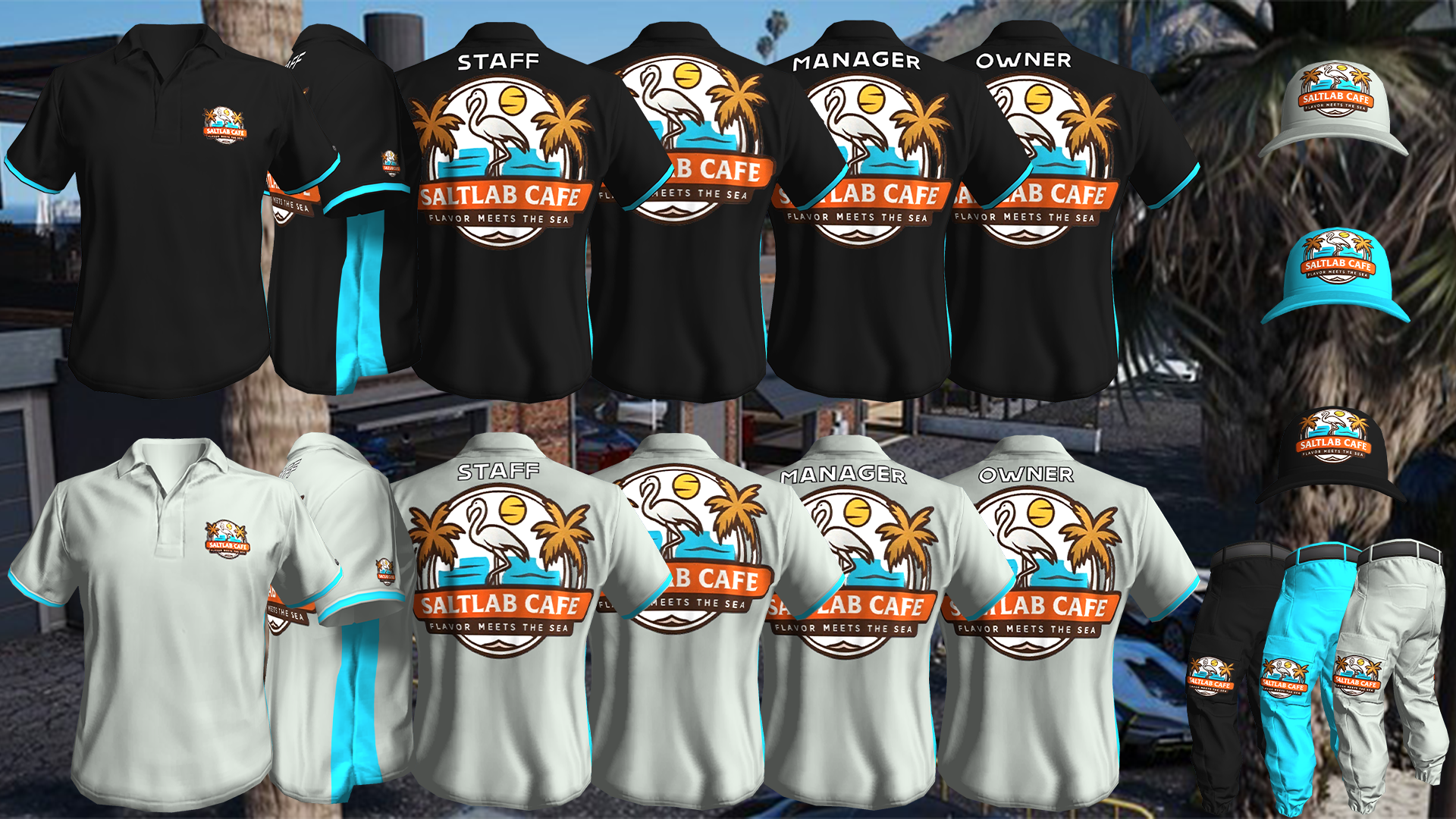 Saltlab Cafe Mech Uniform 1 [M+F]