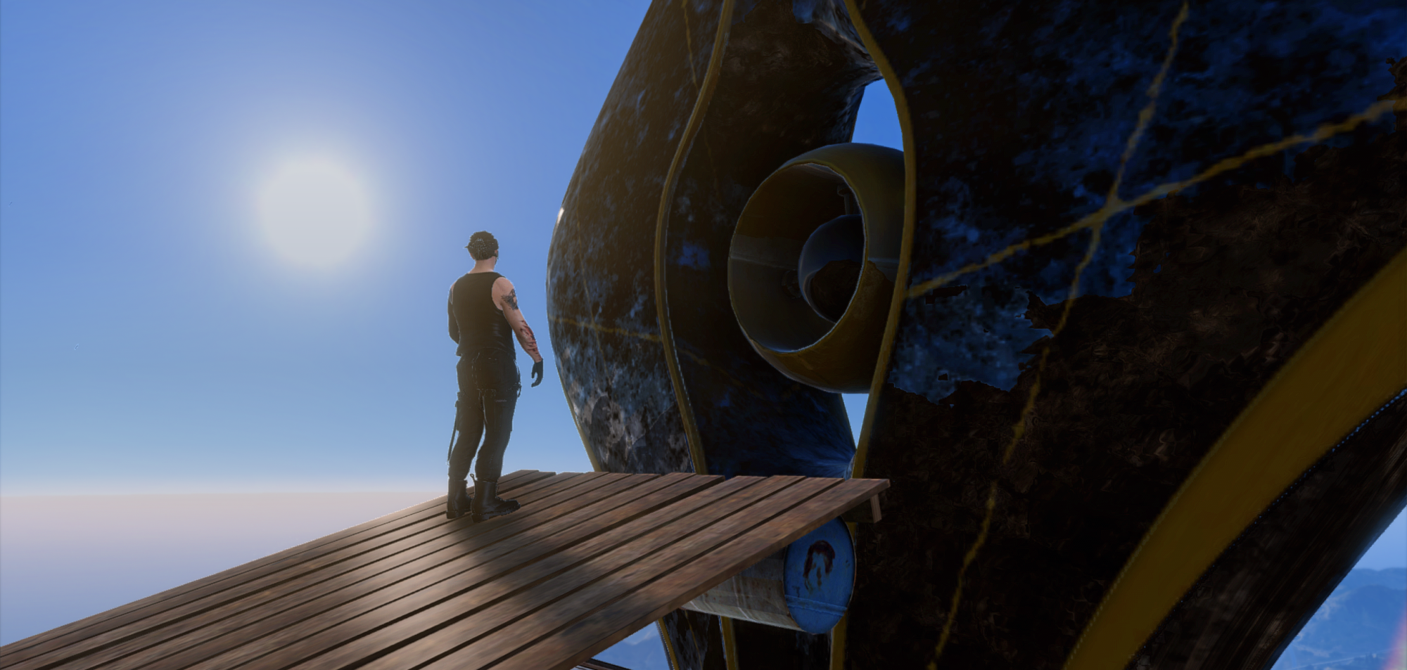 Alien Spaceship UFO - Eye of Chiliad