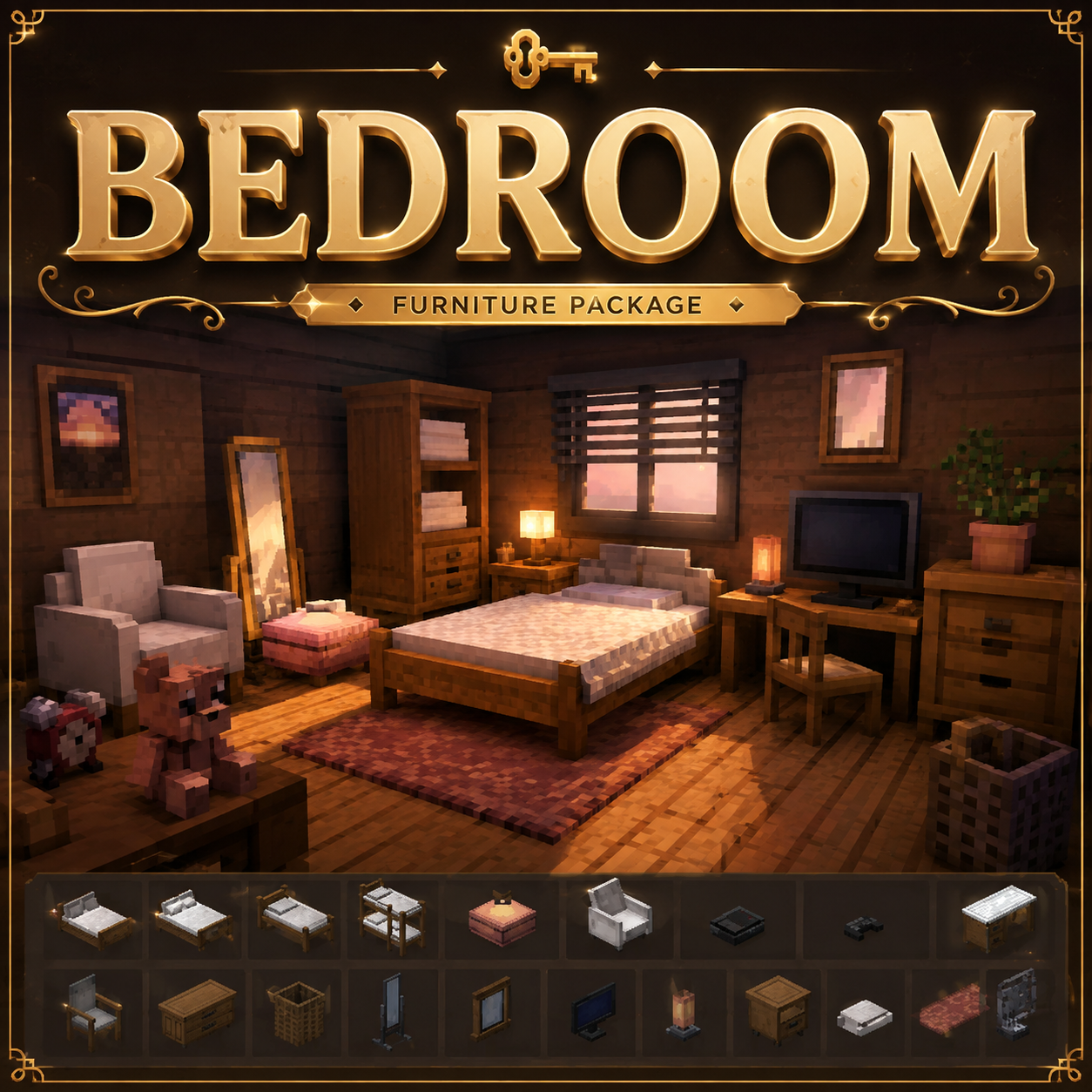 🛏️ Bedroom Furniture Pack