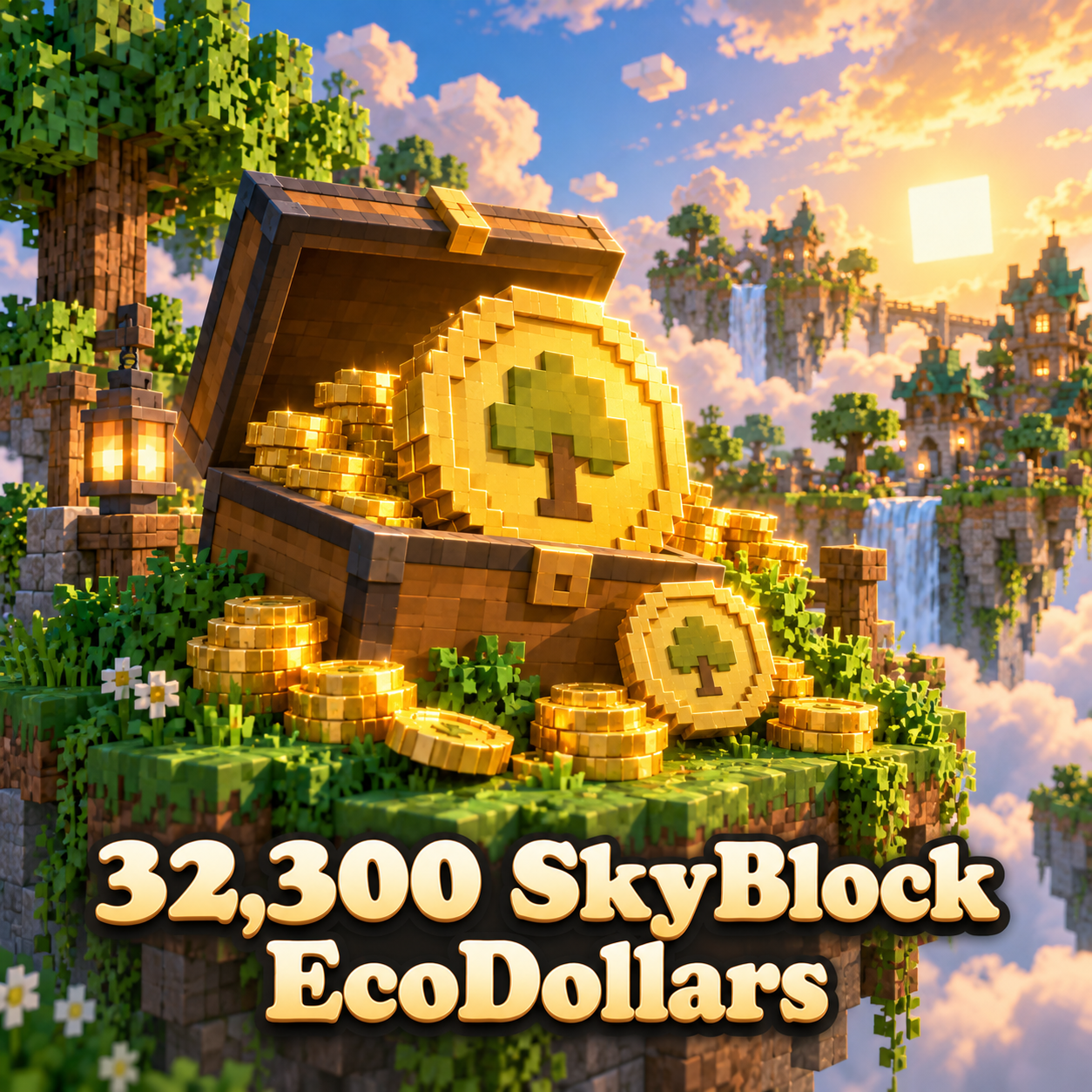 32,300 SkyBlock EcoDollars