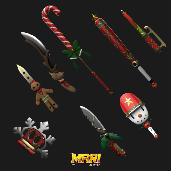 Weapon Christmas set 2022