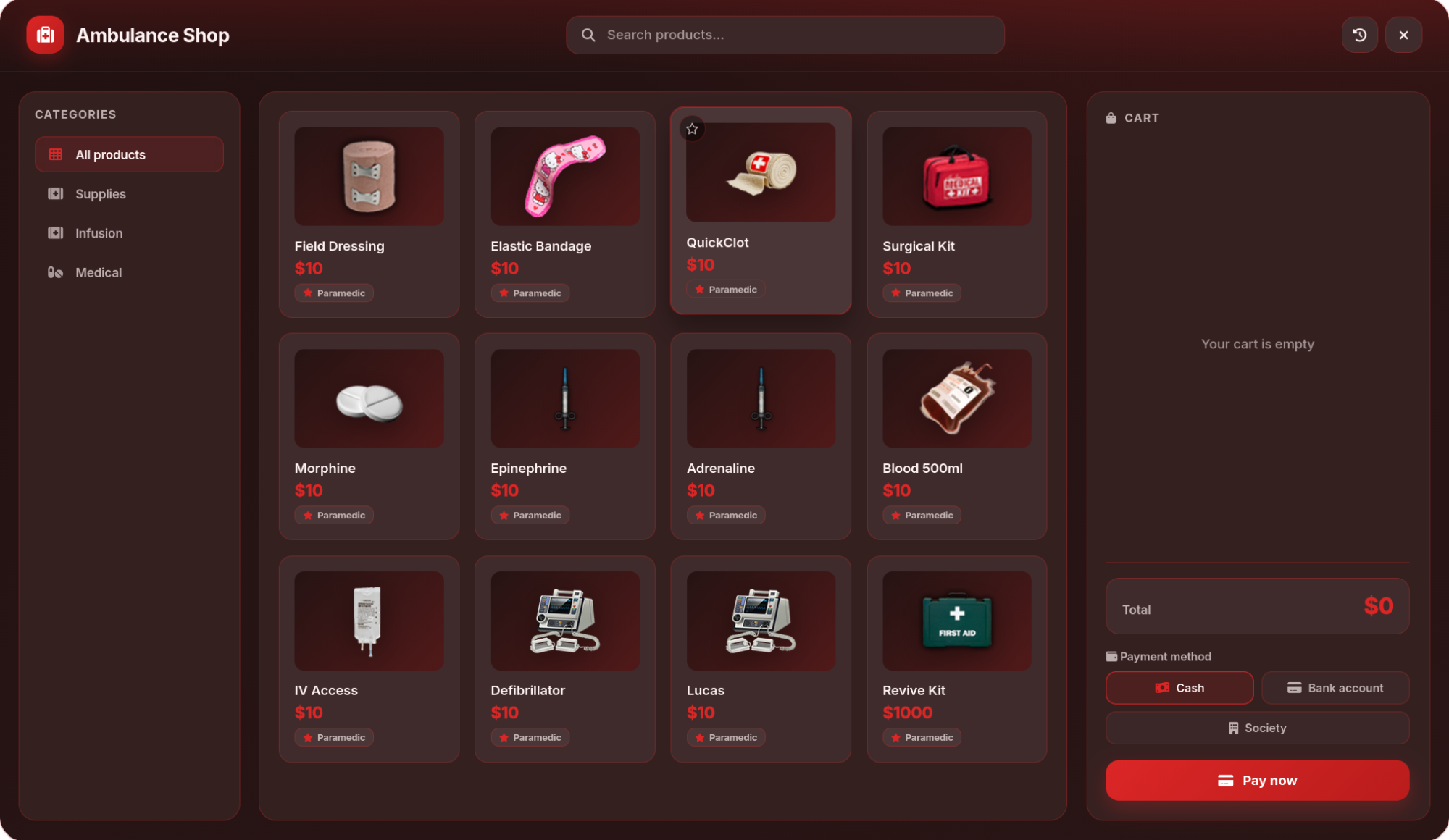 NeoScripts — Supermarket System