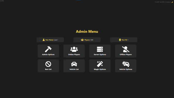 [QBCORE] Admin Menu v2.0