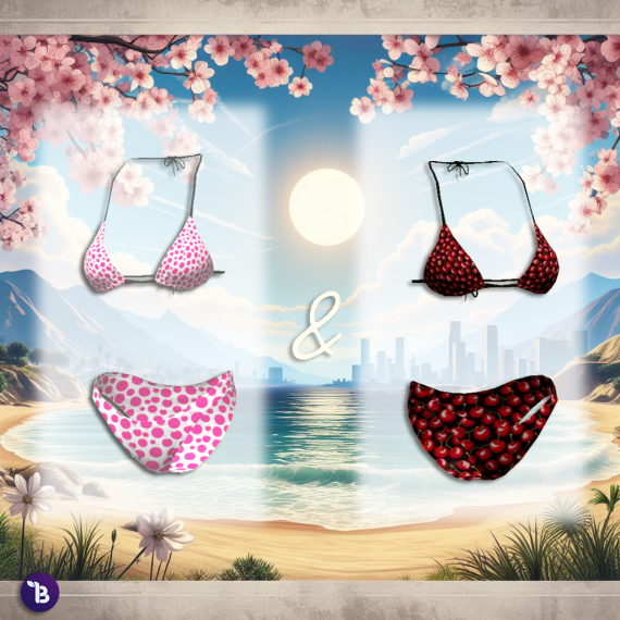 [Free] Cherry SwimSuit