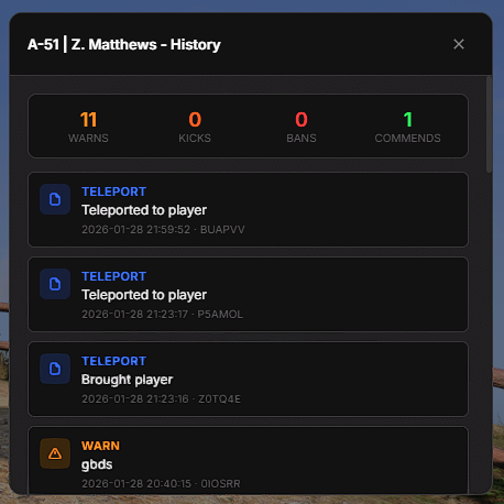 LonexStaff Game Integration