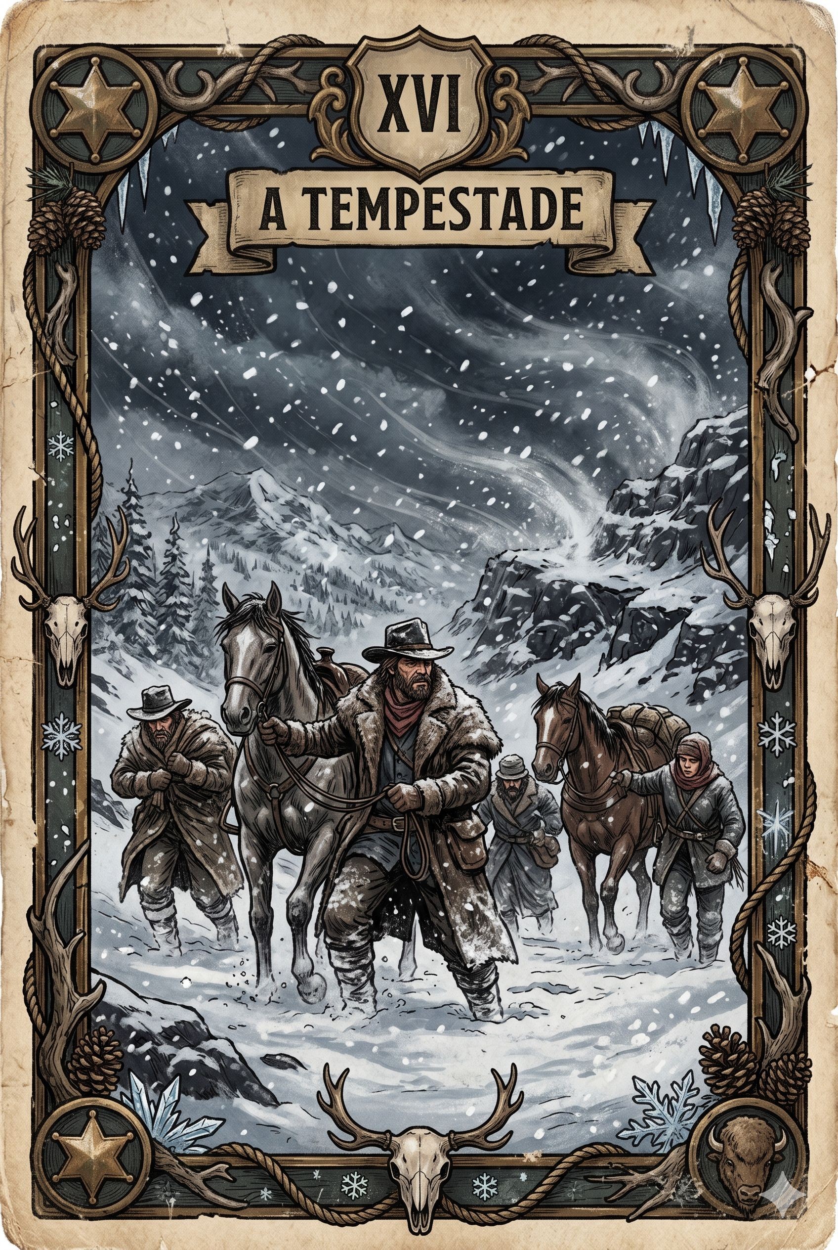 Poder Tempestade Neve