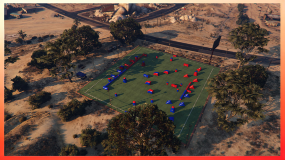 Speedball/ Paintball Field