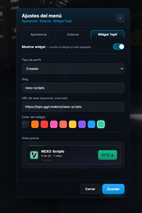 NX Pause Menu