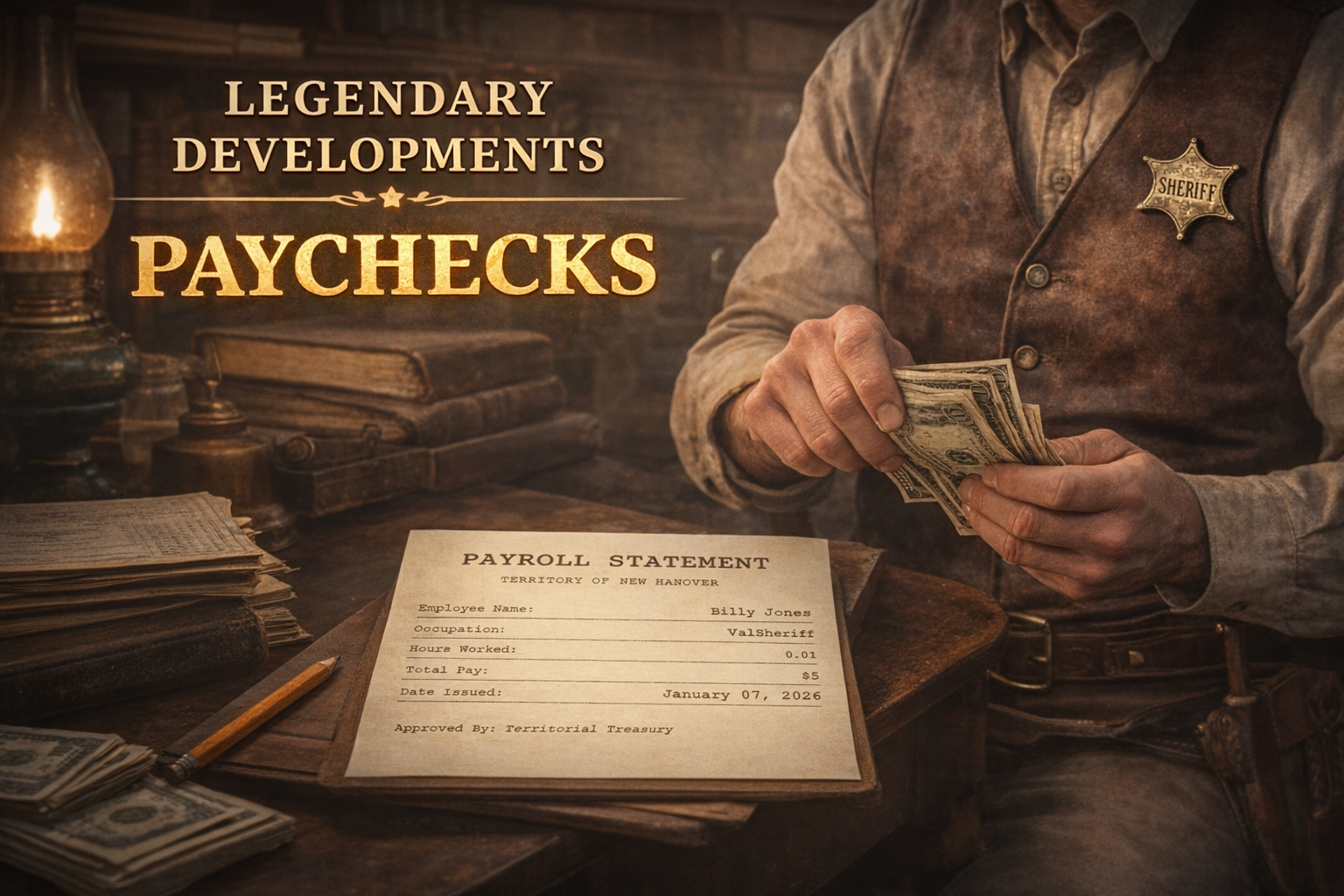 [Legendary Billing & Paychecks]