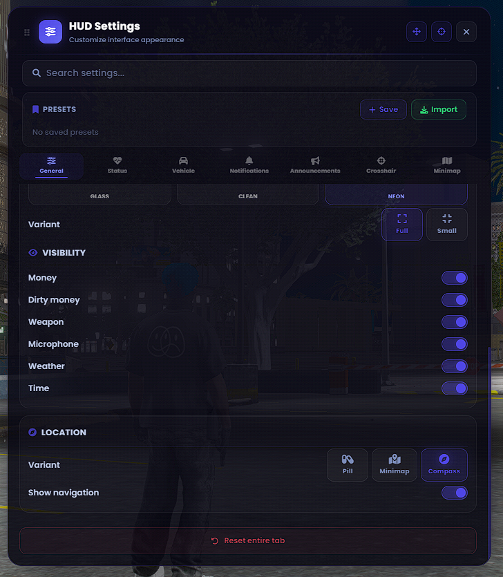 HUD Escrowed [ESX, QB, QBOX, STANDALONE]
