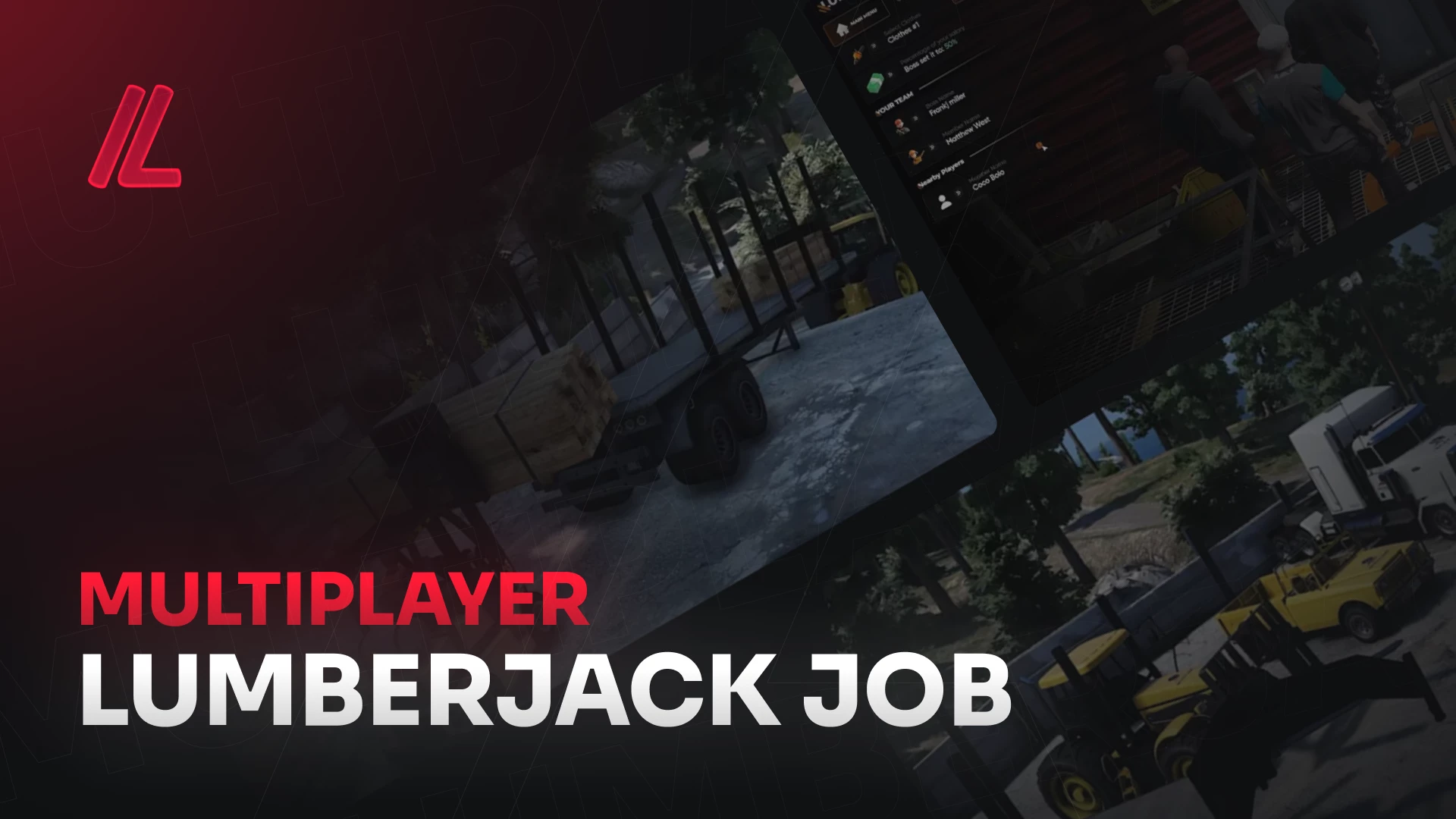 Multiplayer Lumberjack Job — FiveM script thumbnail
