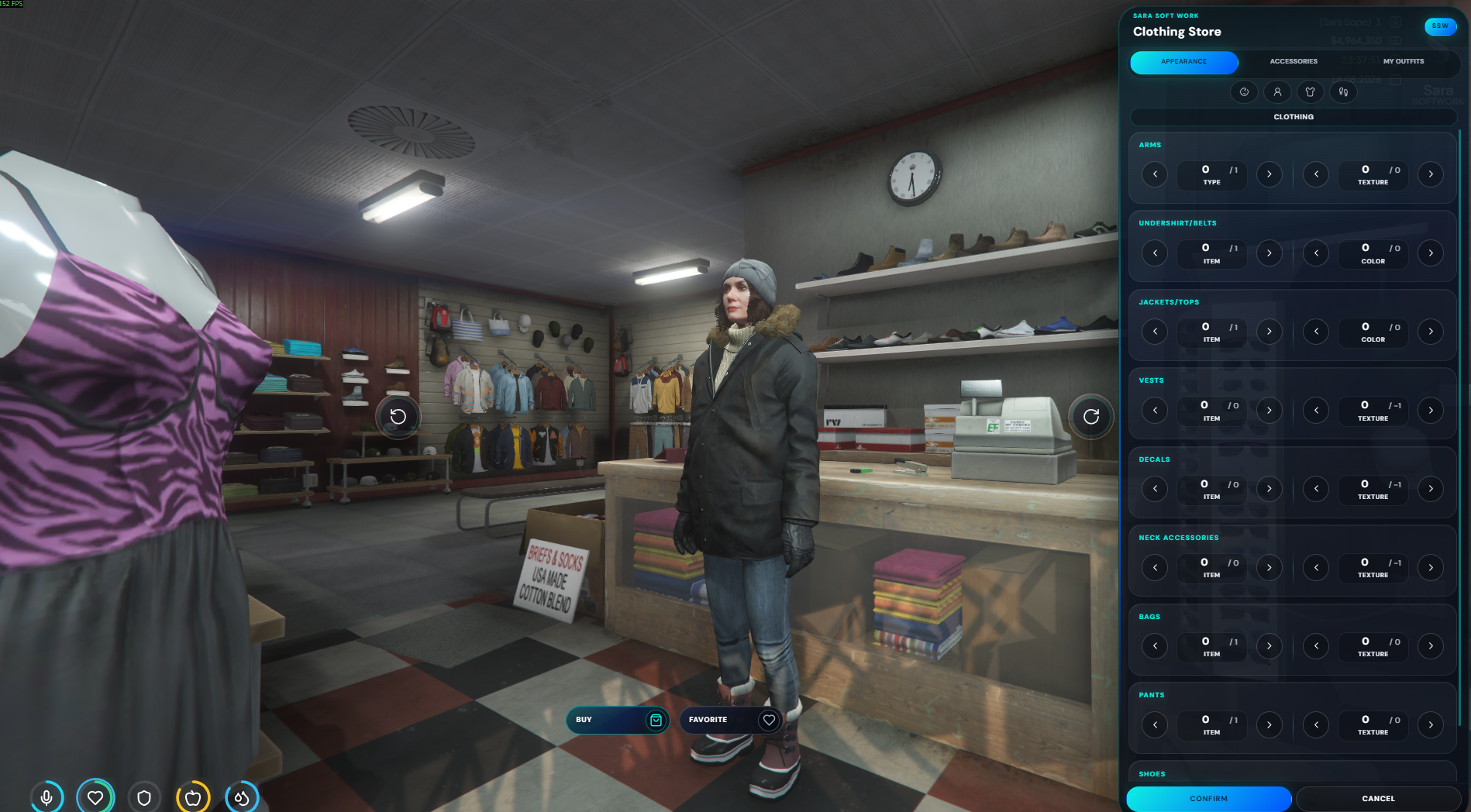 Sara Clothing — Premium Character Studio & Stores