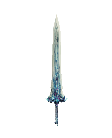Demon King Greatsword [With Custom PTFX  Blue/White Lightning]