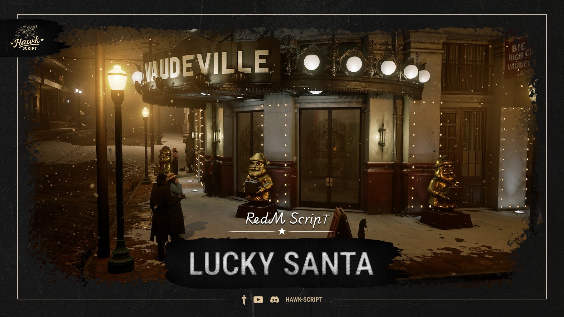 Hawk Lucky Santa