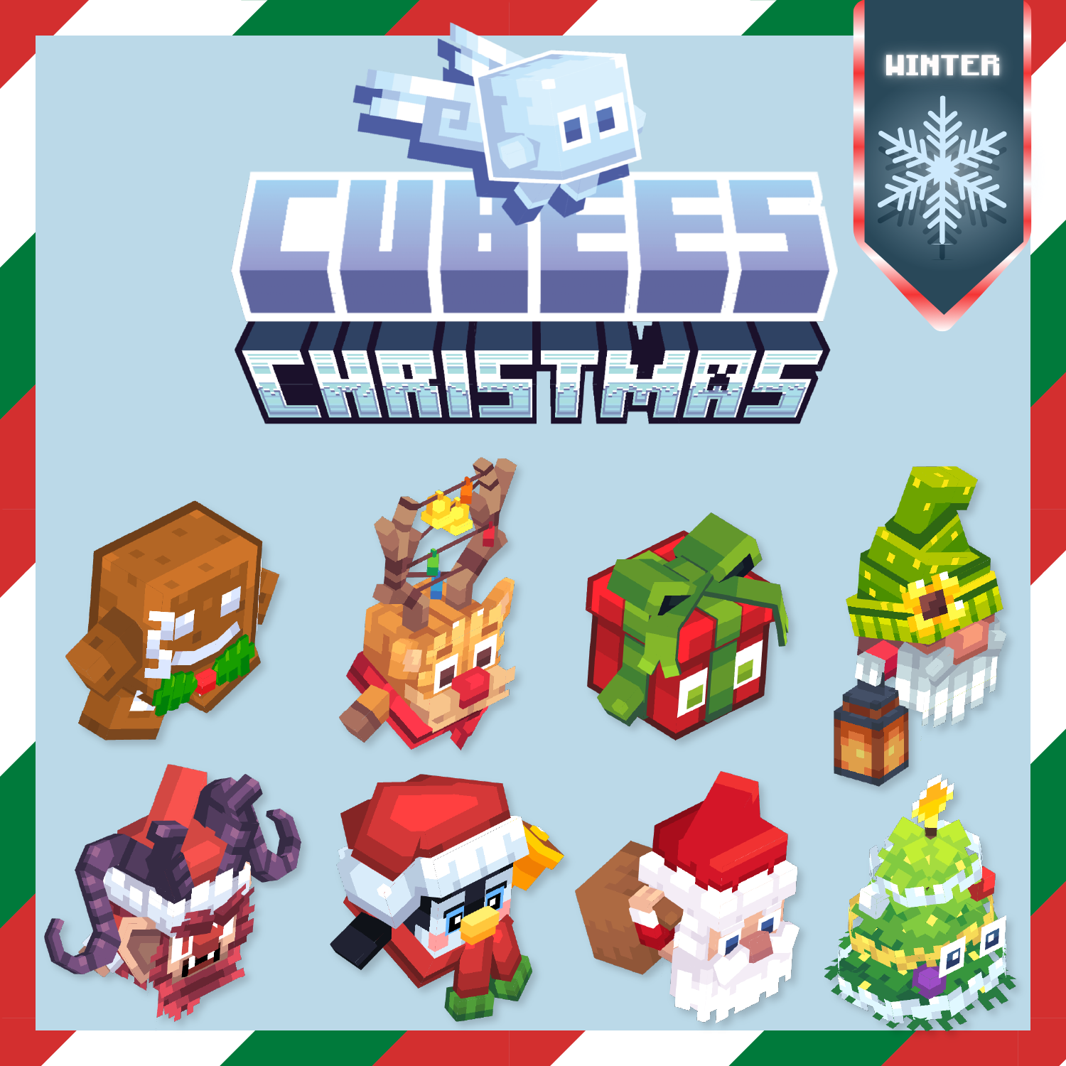 Random Christmas 2024 Cubee Bundle