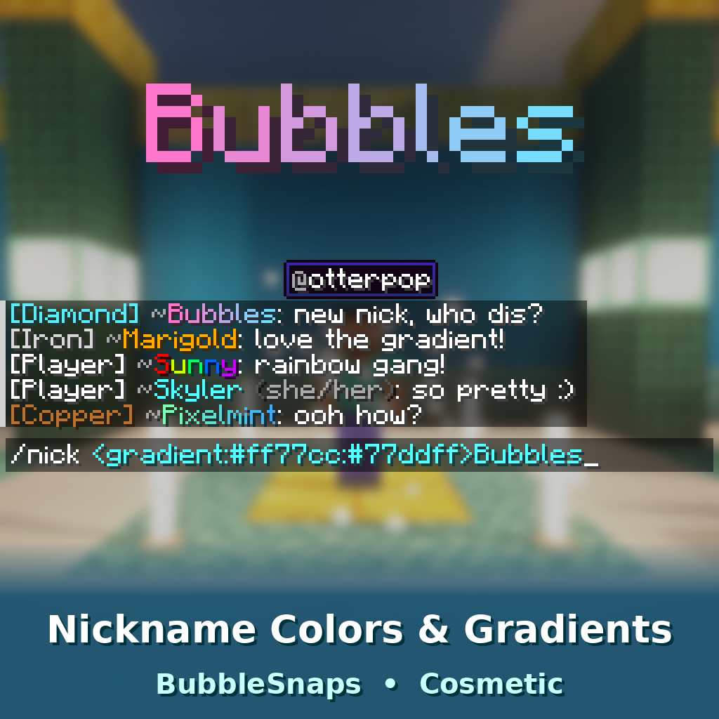 Nickname Colors & Gradients