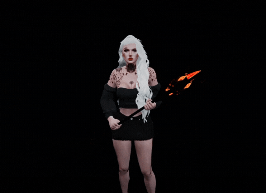 Hell Fire - Staff