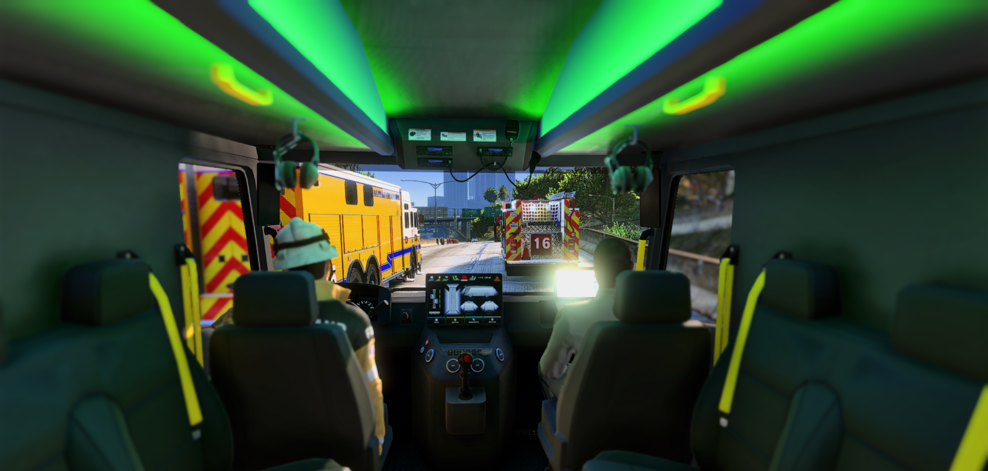 Brenner Starkstrom Electric Fire Truck