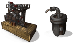 (2) Mining Quarries + (1000)  Survey Charges + (100) Diesel Fuel!
