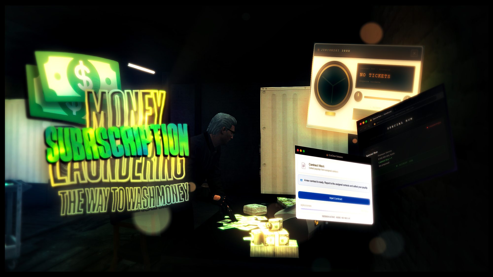 💸 Money Laundering Script - Subscription