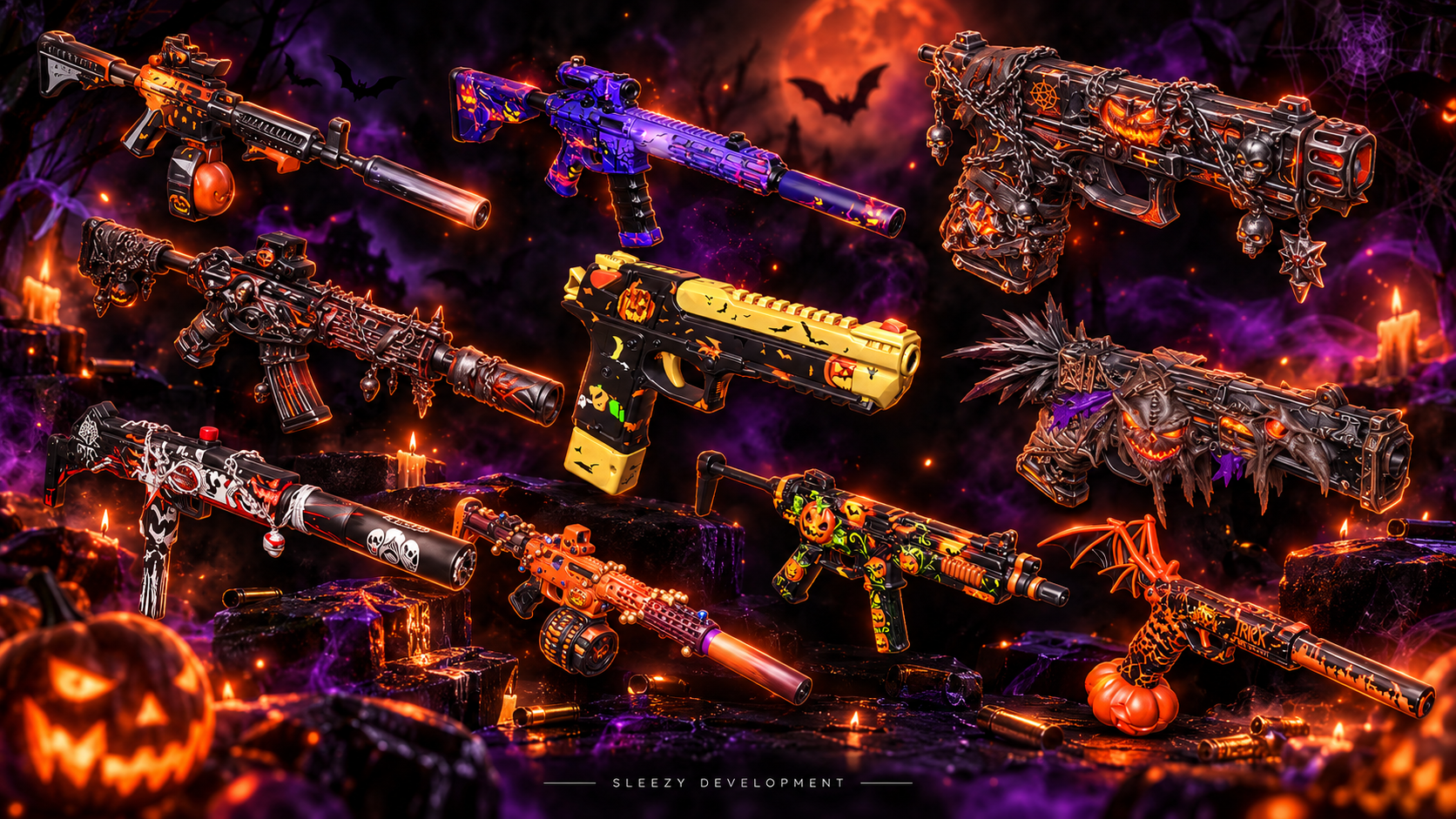Sleezy Development • Halloween Weapon Pack