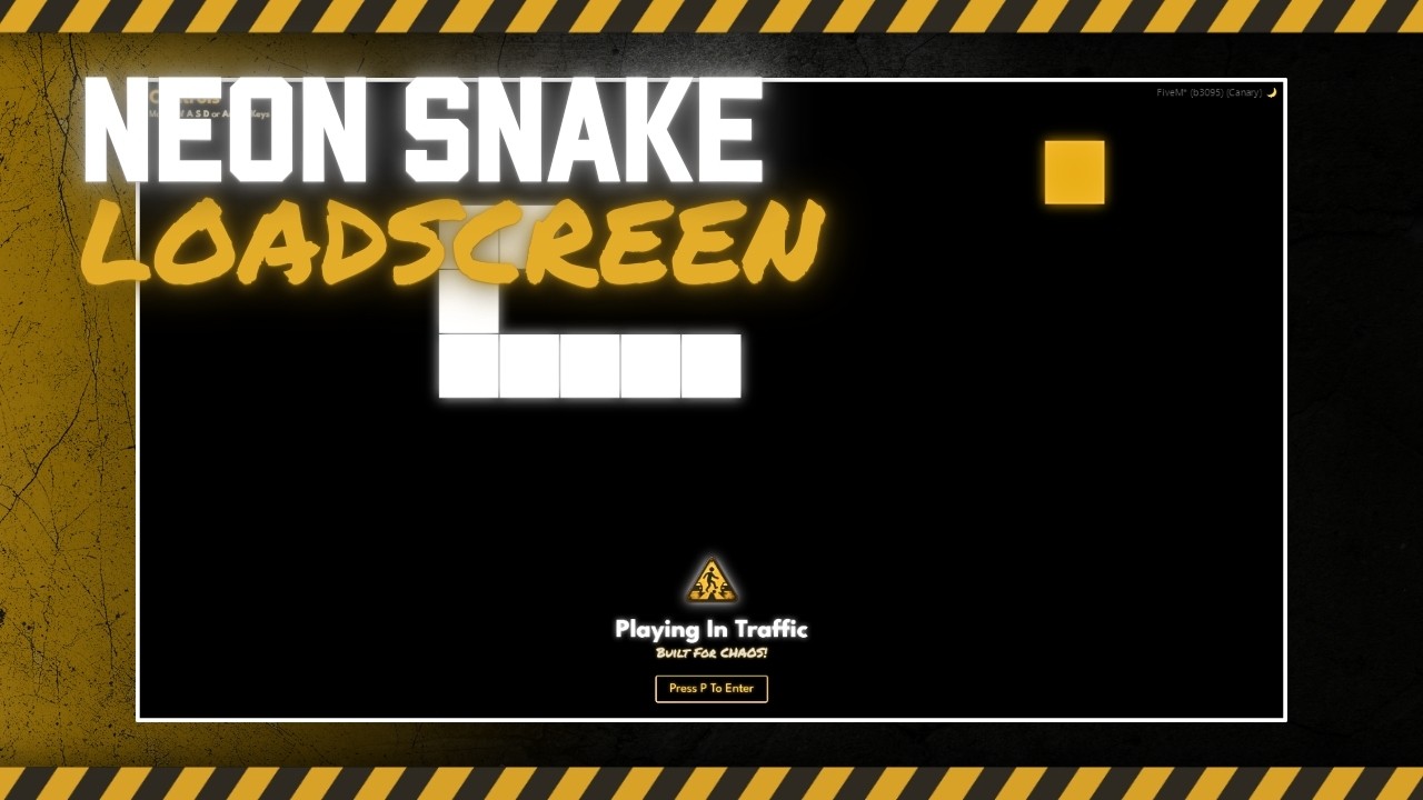 Neon Snake Loadscreen (Escrow)