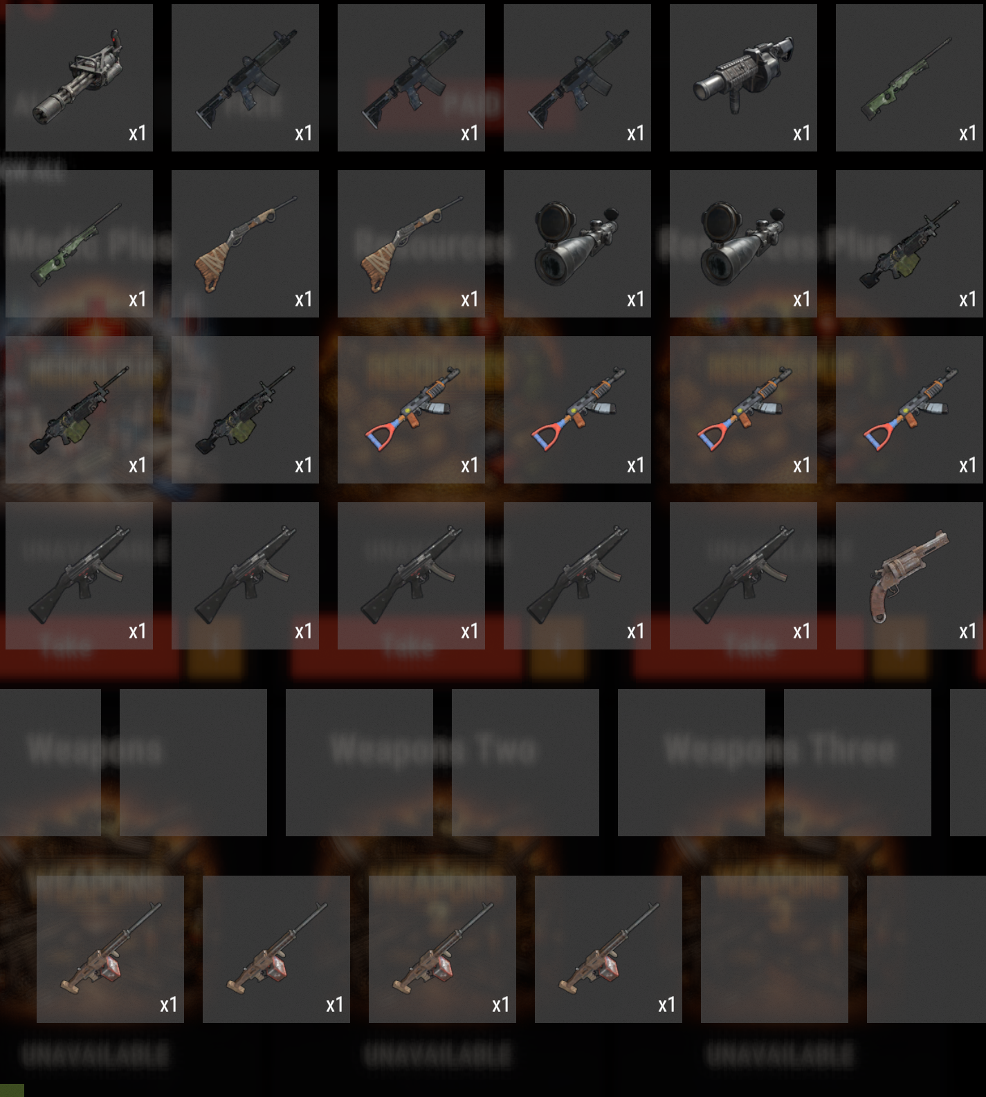 Weapons Three