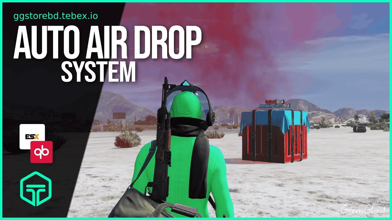 Auto Air Drop [QB/QBX/ESX]