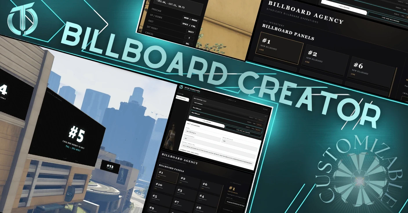 BILLBOARD CREATOR [QB-QBX-ESX]