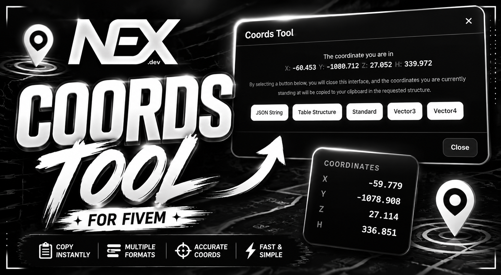 Easy Coordinate Tool