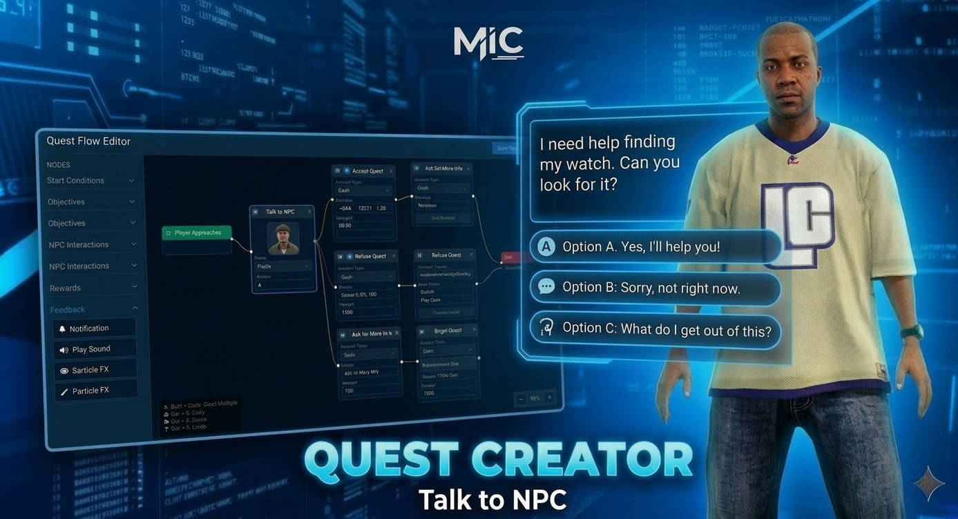 Quest Creator & Talk To NPC